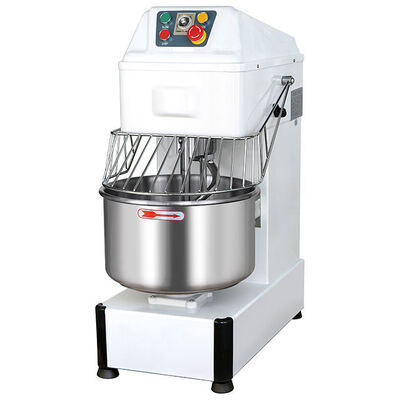 Heavy Duty Commercial Spiral Dough Mixer Double Speed Flour Mixing Machine Low Noise Stable Operation with Protective Cover voor bakkerijen Pizzeria Voedselverwerking