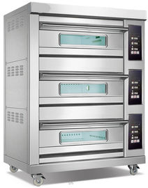 3 dekoven 6 de Pan Commerciële Oven van de Transportband Elektrische Pizza voor Bakkerijen