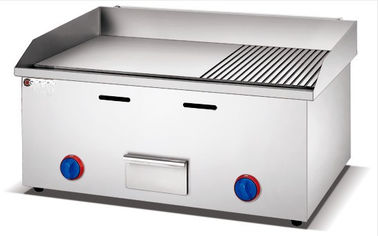 Elektrische lijstbovenkant en Gasrooster/van de de Dienstkeuken van het Hotelvoedsel het Materiaalrooster
