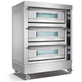 3 dekoven 6 de Pan Commerciële Oven van de Transportband Elektrische Pizza voor Bakkerijen