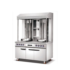 Van het de Keukenmateriaal van het restauranthotel van het Roestvrije staal Elektrische Shawarma de Kebabmachine