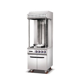 Van het de Keukenmateriaal van het restauranthotel van het Roestvrije staal Elektrische Shawarma de Kebabmachine