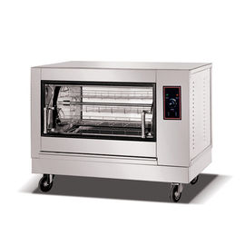 Van de de Ovenmachine van Rotisserie van de roestvrij staalkip de Commerciële Elektrische Automatische omwenteling